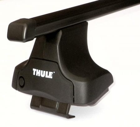 Thule Square Bar Bundle. D-Max 4dr Space Cab, Extended Cab 2012-2020