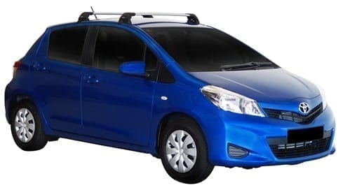 Toyota Yaris Hatch 5 Door 2011   Black Esteem Deploy Safe
