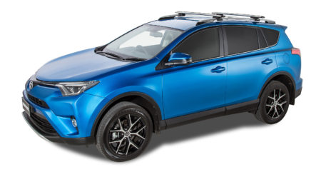 Rhino-Rack Vortex SX021-VA126B Silver Roof Rack RAV-4